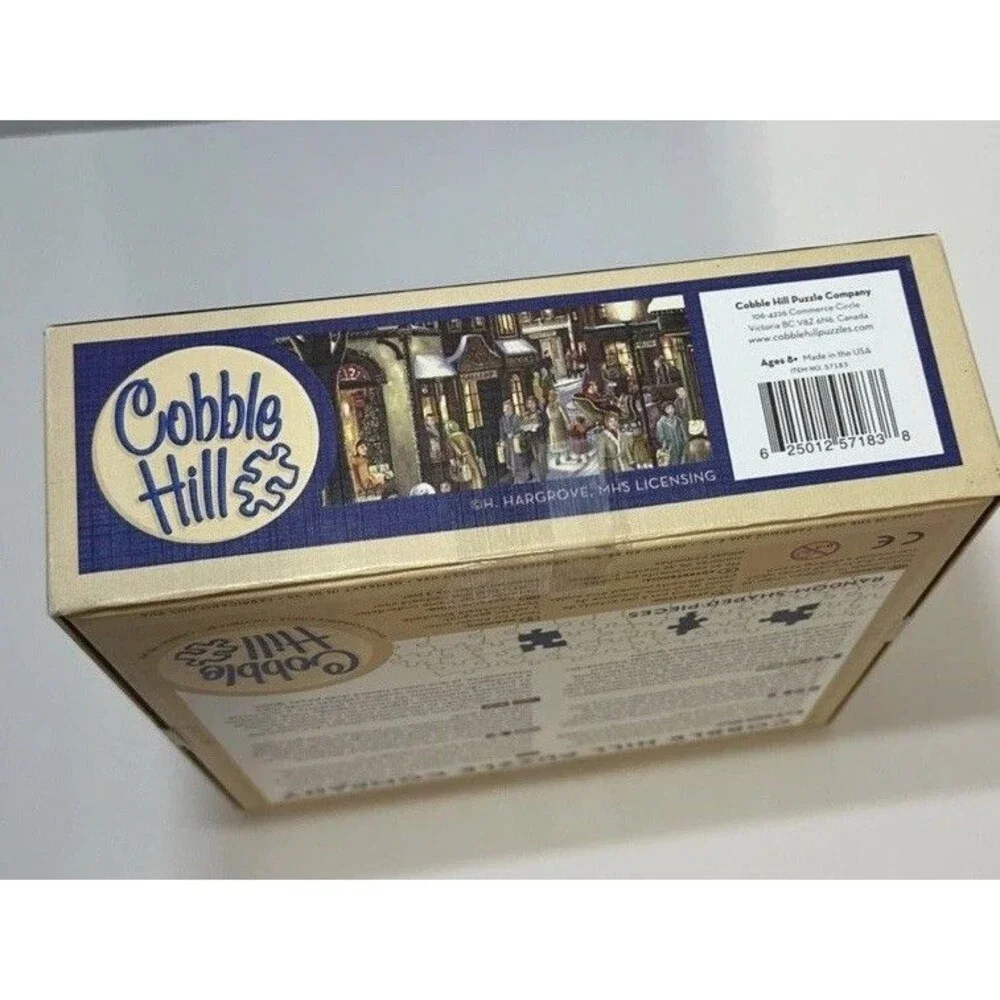Cobble Hill 500 Pc Puzzle Tis The Season  Random Cut Pcs 26.625”x19.25”